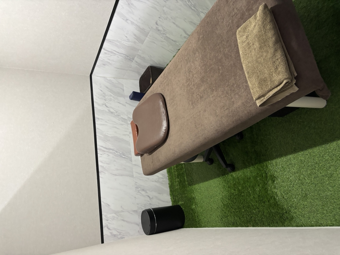 完全個室の施術スペース